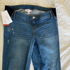 Isabel Maternity by Ingrid & Isabel Women's Blue Jeans New With Tags size 8